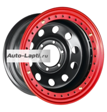 Off-Road Wheels 10x15/5x139,7 ET-44 D110 УАЗ с бедлоком (красный) Черный
