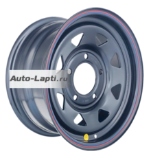 Off-Road Wheels 6,5x15/5x139,7 ET30 D98,5 ВАЗ Нива Черный (треуг. мелкий, с увелич.полкой под суппорт)